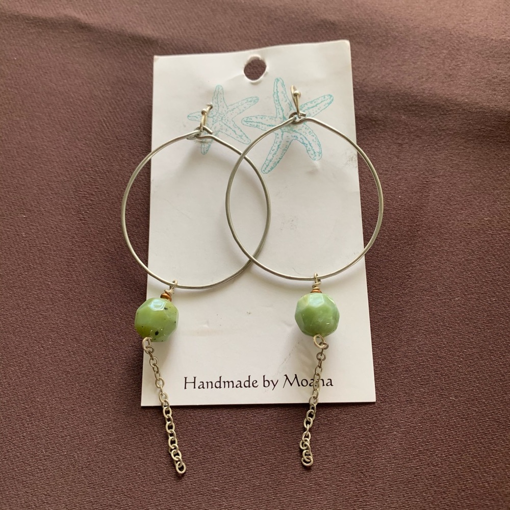 Handcrafted earrings, one of a kind